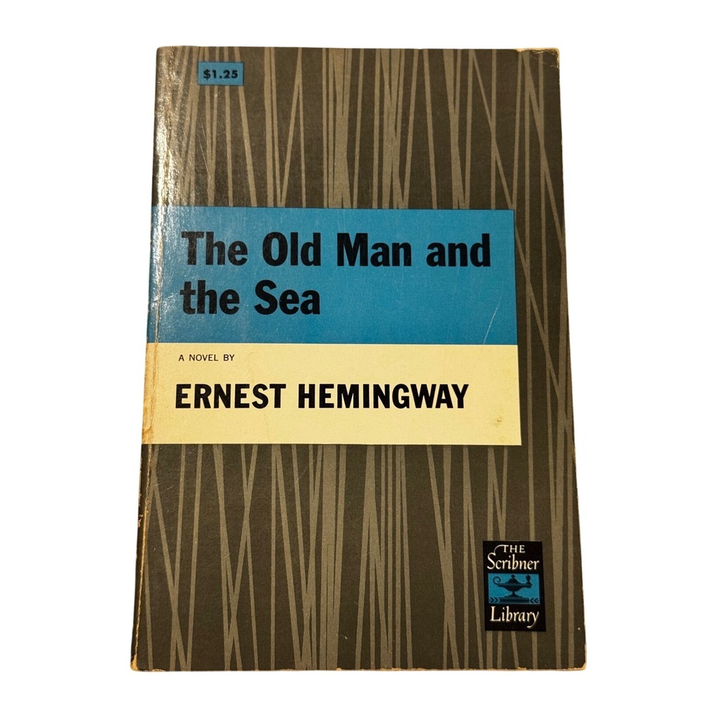 The Old Man and the Sea Ernest Hemingway Scribner Library Vintage Paperback